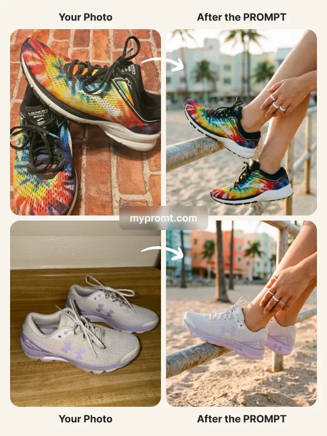 Film-look sneaker street style photo — example 2