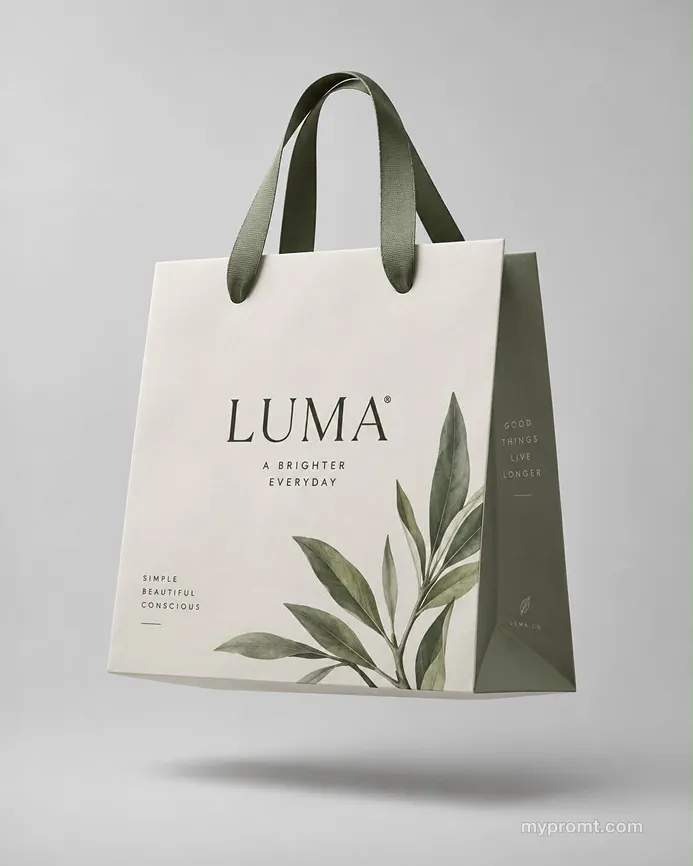 Floating product mockup — example 3