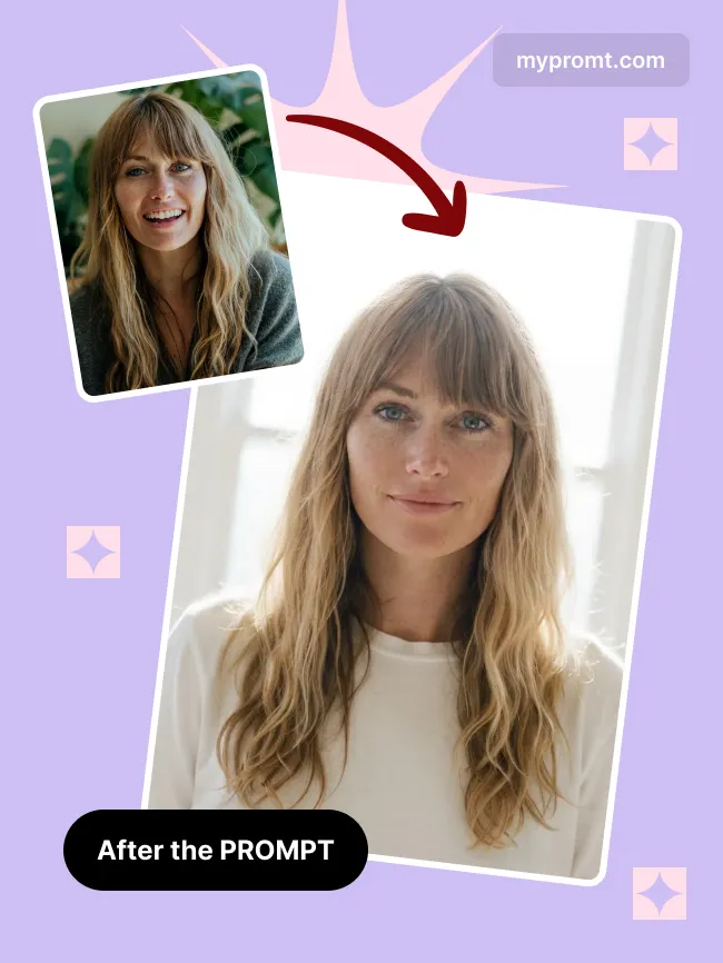 High-key backlit window portrait — example 2