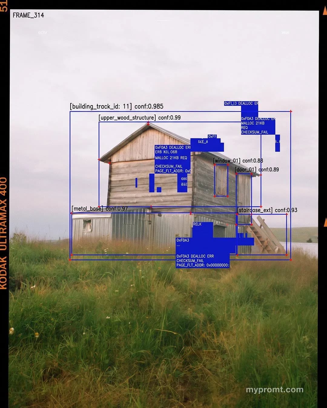 Machine vision corruption — example 3