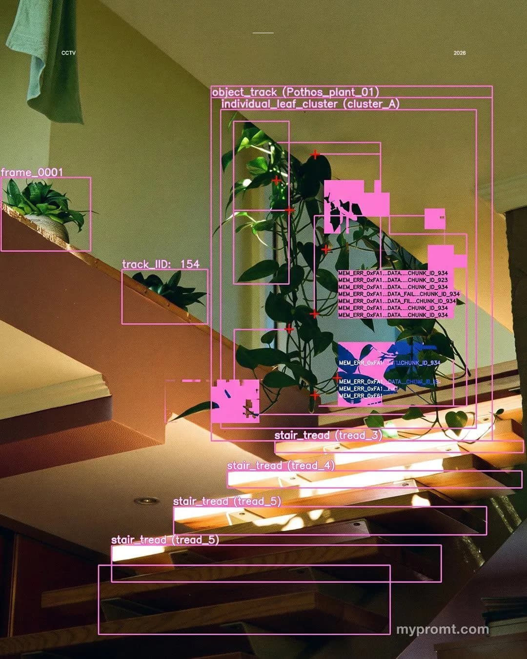 Machine vision corruption — example 4