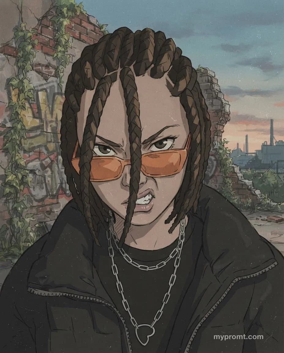Nineties cel anime — AI prompt result (after)