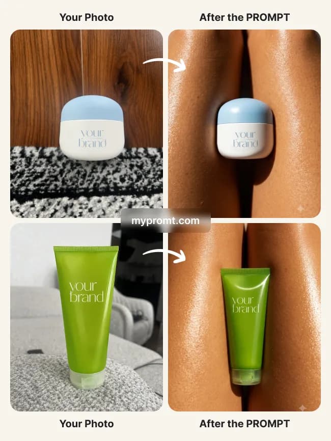 Sun-tanned legs macro beauty shot — example 2